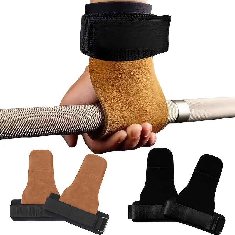 

Ремни на запястья для тяжелой атлетики, бинты на запястья для тренировок с мягкой подкладкой и улучшенной ручкой для подъема рук в тренажерном зале для становой тяги, пауэрлифтинга