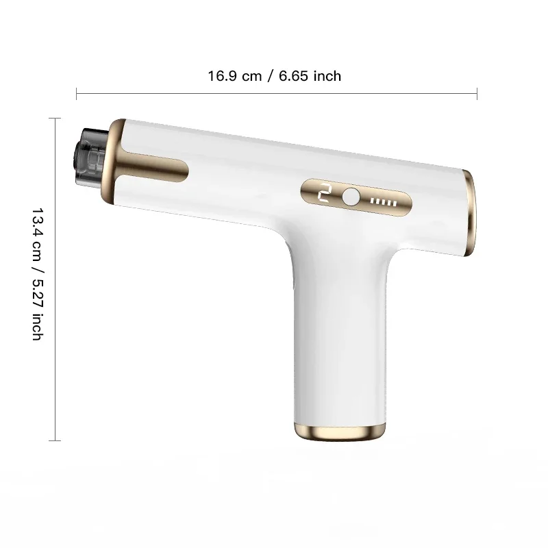 Elektrisch huidverzorgingsinfusieapparaat met gekleurd licht verbetert de efficiëntie Geschikt voor infusie van huidverzorgingsproducten