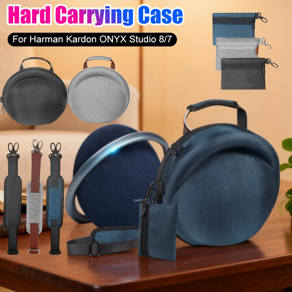 

EVA Storage Bag For Harman Kardon ONYX Studio 8/7 EVA Hard Carrying Case Shockproof Anti-Scratch Portable Protective Hand Bags