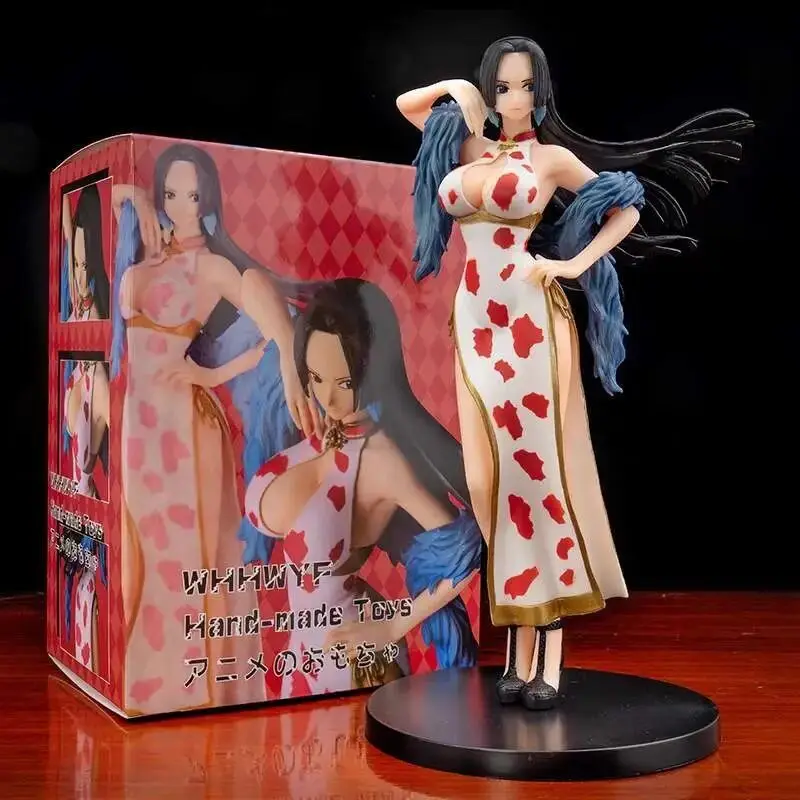 

Action Figures One Piece Series Ml Boya Hancock Sweetheart Cheongsam Empress Model Handmade Ornament Statue Toy Gift Brother Boy