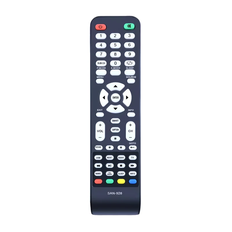 SAN-928A Durable Remote Control for Sanyo TV Models - GXCC GXFA GXBD GXGA GXBM GXEA GXHA GXJA GXEC GXDB MC42FN01 NH315