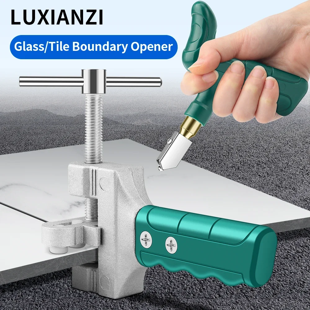 LUXIANZI Tile Glass Cutter Knife Set Ceramic Floor And Porcelain Cutting Hand Held Tools Wheel Diamond Roller Machine Opener