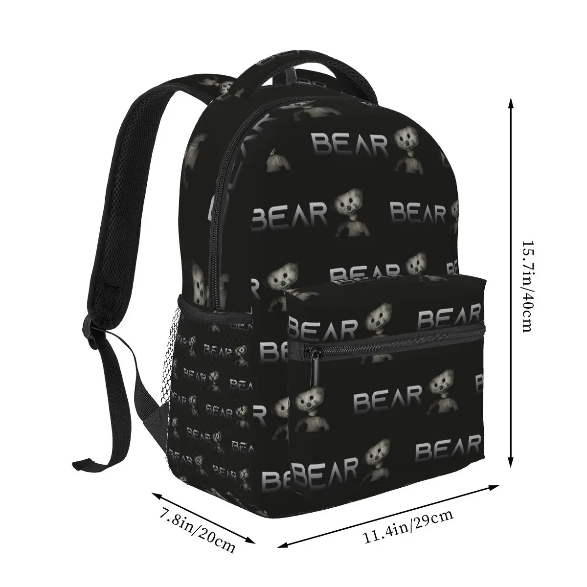 Bear Alpha Backpacks Boys Girls Bookbag Students School Bags Cartoon Laptop Rucksack Shoulder Bag Large Capacity