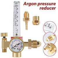 CO2 Flow Meter Mig Tig Htp Argon Regulator Argon 0-4000 Psi Precise Gas Welding Regulator Welding Device Argon Pressure Reducer