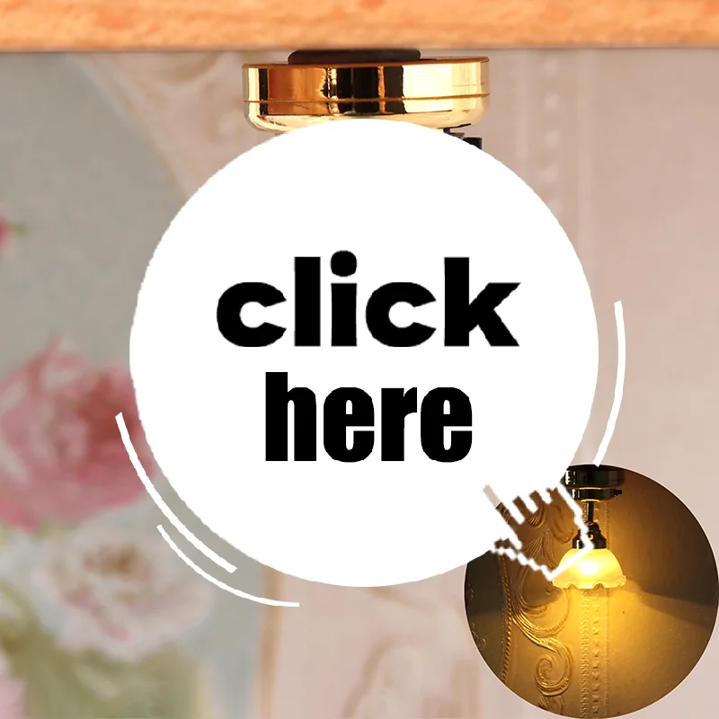 

1:12 кукольный домик, миниатюрный светодиодный светильник, потолочный светильник, люстра, мебельное освещение, домашняя модель, декор, игрушка, аксессуары для кукольного дома