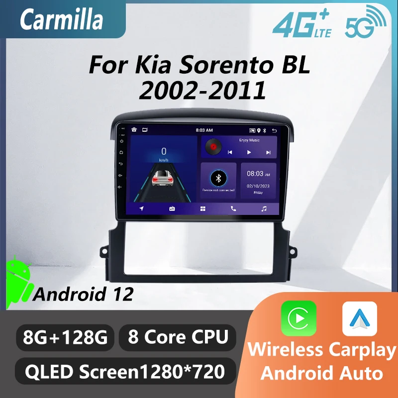 

Автомагнитола на Android, стерео для Kia Sorento BL 2002-2011, 2 Din, мультимедийный плеер, GPS-навигация, головное устройство, Авторадио, аудио, авто