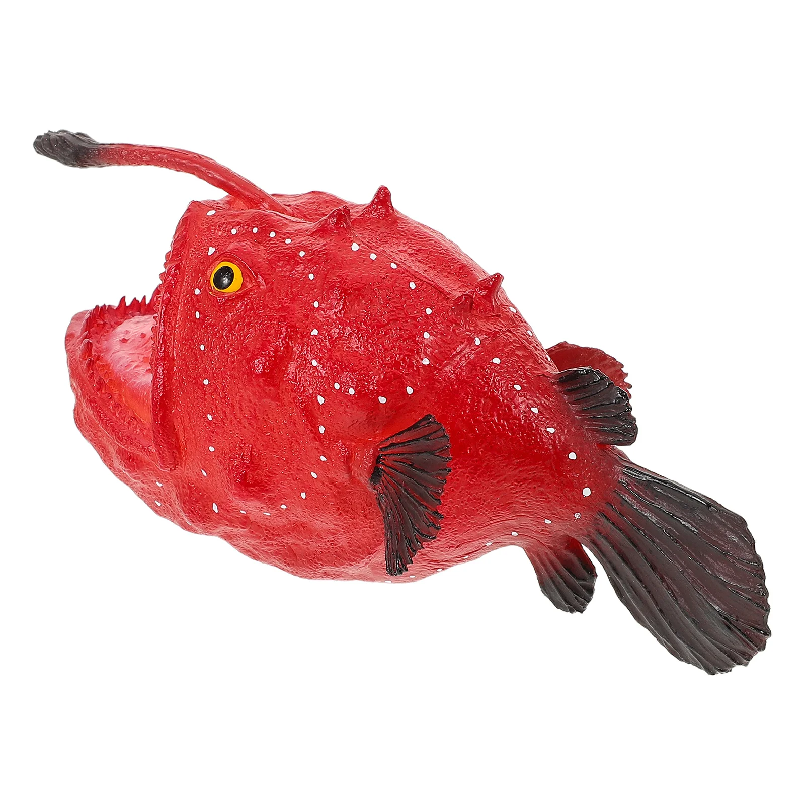 1 pz mini figure realistiche pesci d'altura per bambini apprendimento scientifico forniture per feste sull'oceano gioco sensoriale biologia marina