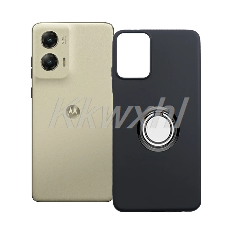 

Для Motorola Moto G Play Power Stylus 5G 2024 GPlay GPower GStylus Заднее кольцо-держатель Кронштейн Чехол для телефона Оригинальный противоударный чехол