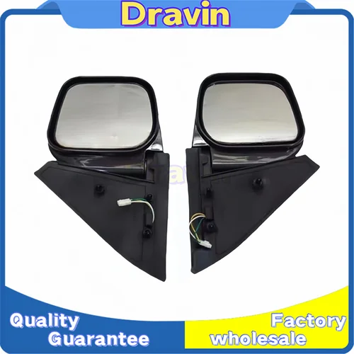 Imagen 1 del producto Espejo retrovisor de puerta con Control eléctrico cromado para Mitsubishi Pajero Montero Shogun II V10 V20 V30 V40 1990-04 MB696521 MB696522