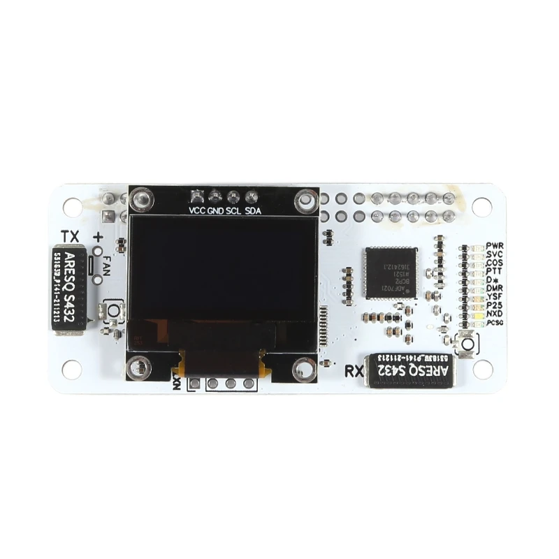 

Duplex MMDVM Hotspot Board UHF VHF OLED 2.2" LCD Display Case Support P25 DMR YSF For Raspberry Pi Zero W 2W 3B+ 4B 4B+