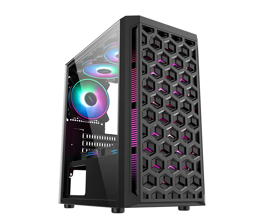 Hot Selling Tempered Glass Micro ATX Computer Case Game Computer Case Hot Selling Computer Case OEM Cheap ATX PC Game