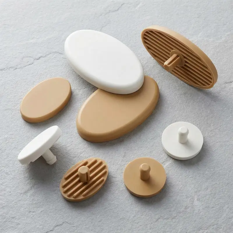 12Pcs Universal Toilet Seat Pad Buffers Stop Bumper Shock Absorber Kits Toilet Seat Buffer For Bathroom Toilet Accessories