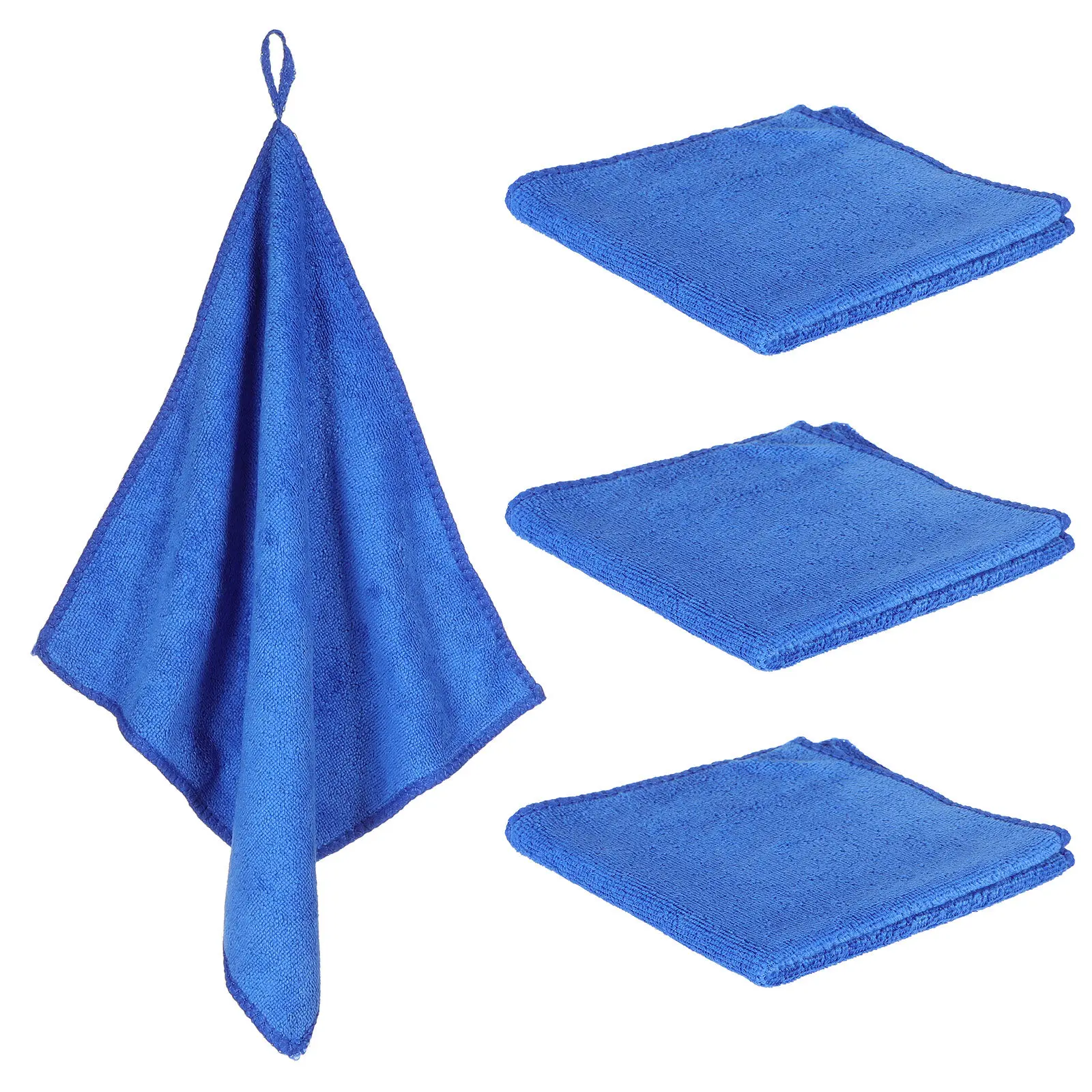 4 Pcs Utility Towels Cleaning For Housekeeping Kitchen Fast Drying Drawing Mini Towel For Art Painting Water Color Painting