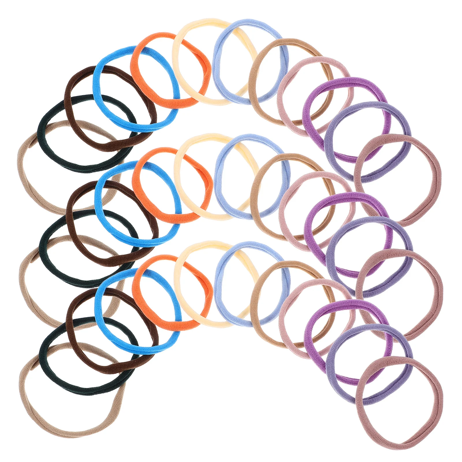 

12pcs Braided Macrame Cord Refill Loops Elastic Weaving Loom Diy Craft Rope For Coasters Bracelets Hair Ties Outdoor Home Office