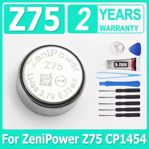 New Z75 New Battery For Sony WF-SP800N / Samsung Galaxy Buds+ Live,Gear IconX 2018 ,CP1454, SM-R140,Z75 3.85V 0.33Wh