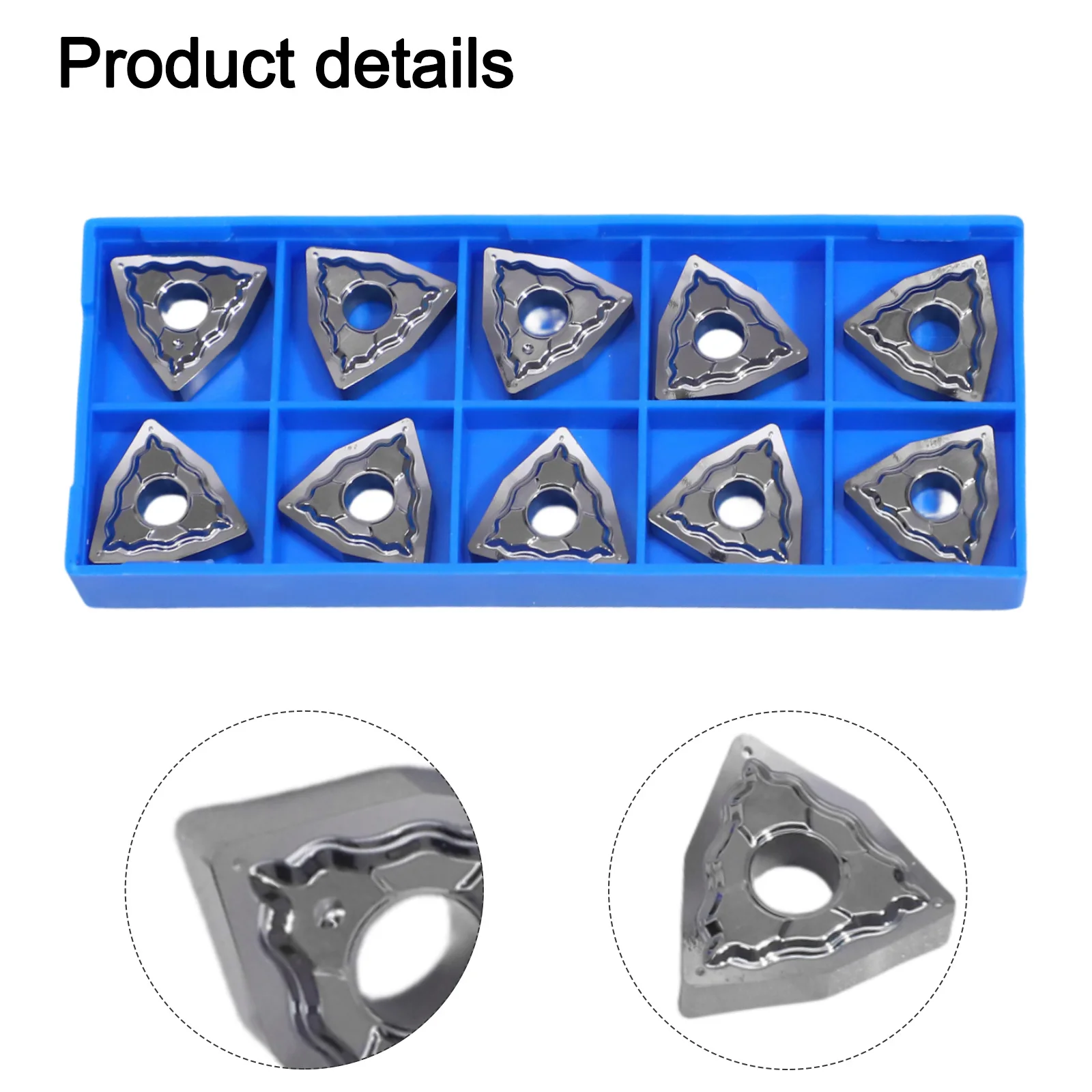 

Industrial Cutting Aluminum Turning Insert Turning Insert For Aluminum Large Trimming Speed Advantage Maintains Tight Tolerances
