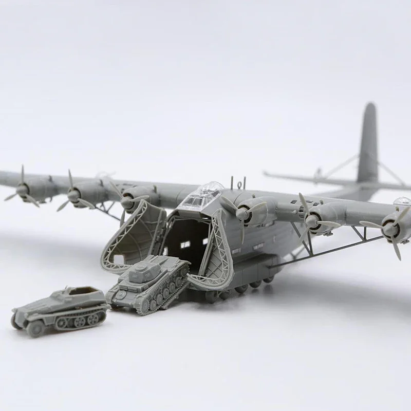 Great Wall Hobby-Kit d'Avion Assemblé, Transport Lourd Géant, Véhicule Attaché, 1/144, L1007