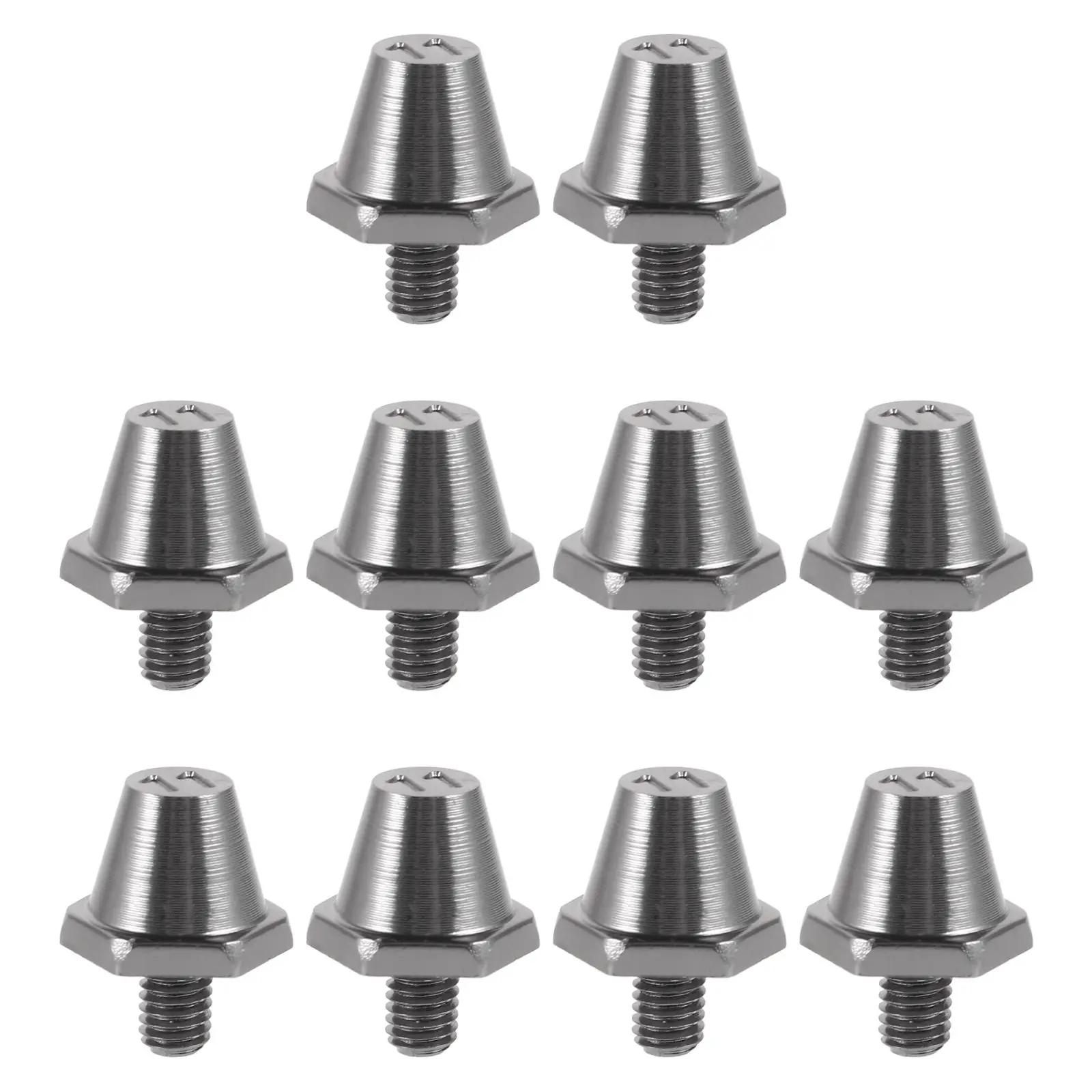 10 Pcs Lightweight Women Material Track Track Shoes Sole Nail Spikes Shoes Football Shoe Cleats Spikes Running Stability