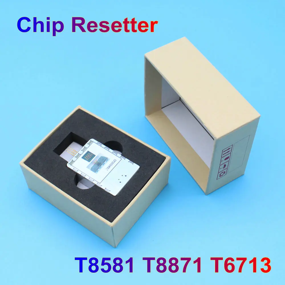 

T8581 T8871 T6713 Chip Resetter for Epson WF-M20590 C17590 C20590 C20600 C20750 C20590a C17590a C21000a C20750a C20600a M20590a