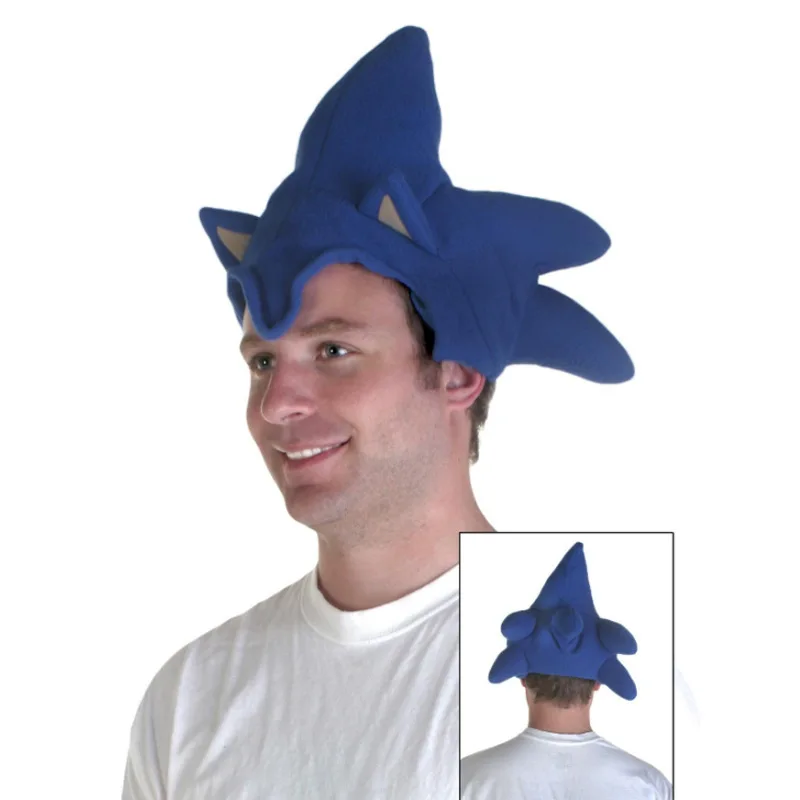 Super juego Sonic the Hedgehog mercancía Sonic personaje cosplay sombrero disfraz Halloween 3D sombrero accesorios de fiesta regalos