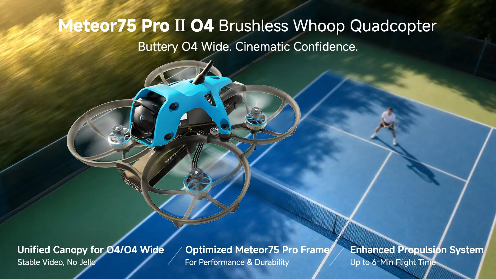 BETAFPV Meteor75 Pro O4 / Meteor65 Pro O4 Bürstenlosen BWhoop RC FPV Quadcopter Matrix 1S 3IN1 HD Für DJI O4 Air Unit VTX Flugzeug – Detail 10