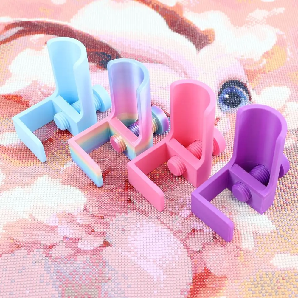 Organizer Tools Diamond Painting Canvas Table Clamp DIY Crafts L-Shape Diamond Painting Scroll Holder Keep Canvases in Check