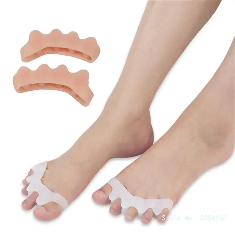 

1/10 Pair Toe Separators Toe Spacers Toe Straightener for Men & Women Hammer Toe Overlapping Toe Claw Toes Reduce Foot