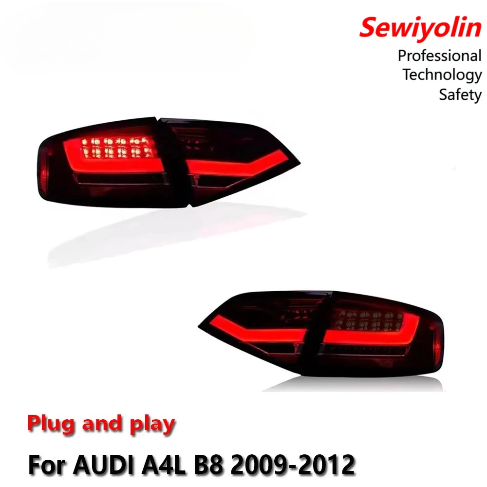 

Car Accessories LED Trailer Lights Tail For AUDI A4L B8 2009-2012 Facelift Rear DRL Signal Automotive Plug And Play