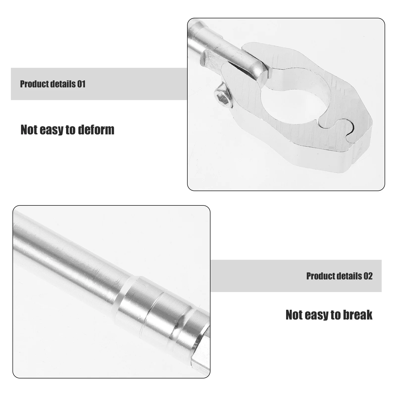 

Motorcycle Handlebar Balance Bar Reinforced Metal Durable Handlebar Motorcycle Modification Parts Accessories