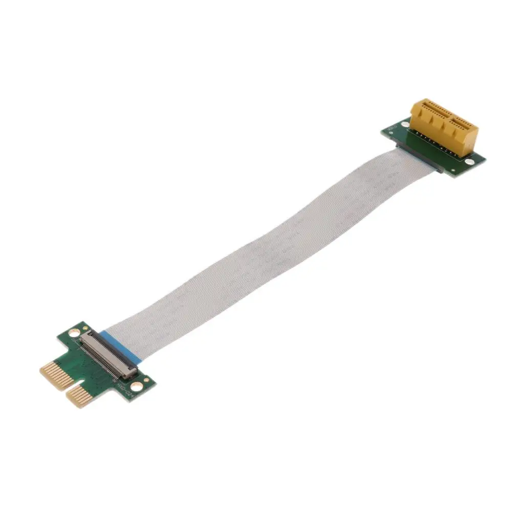 PCI-E 1X 36pin Extension Cable Stable PCB Panel Flexible Adapter for Display Port Extender 1m Applications