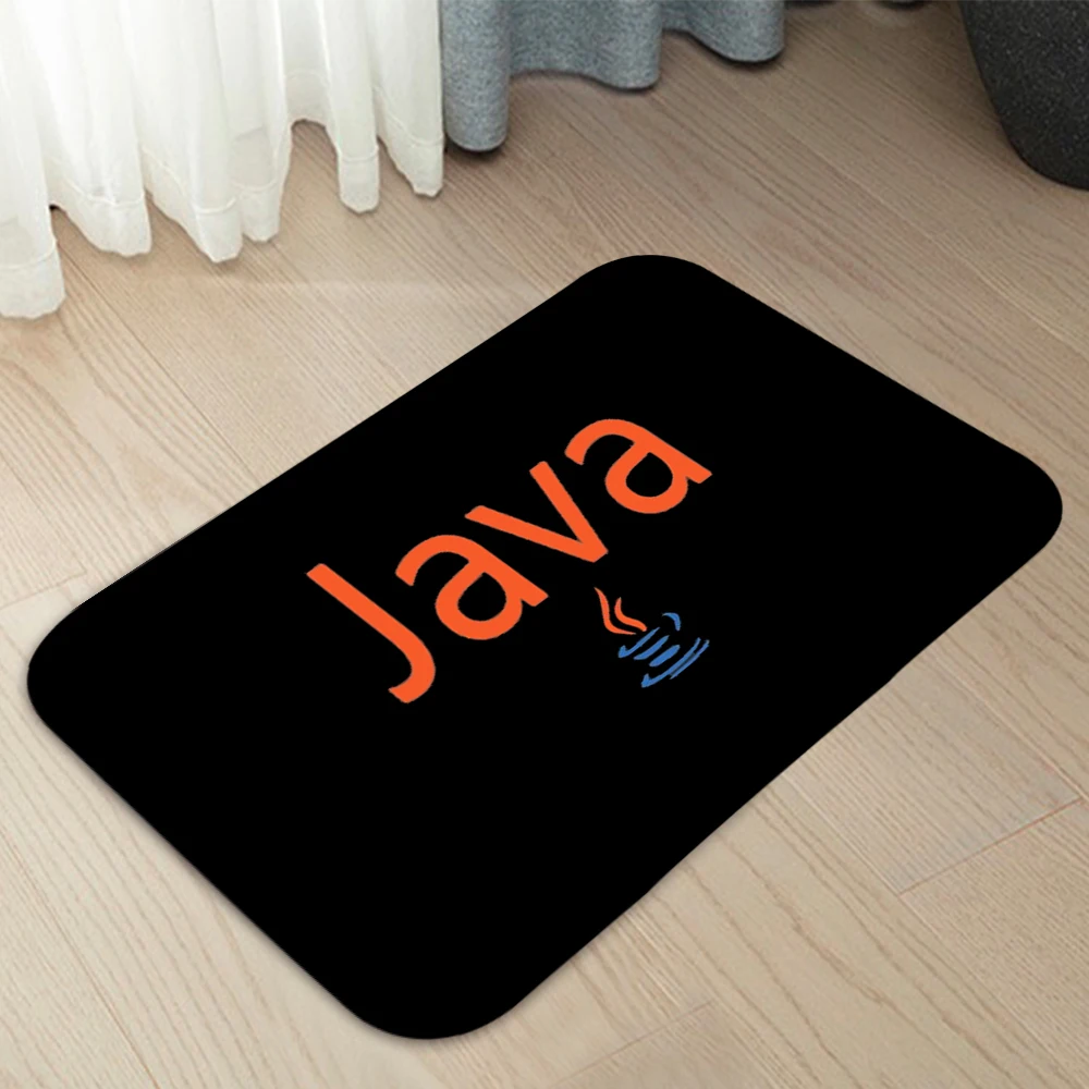 Java logo Doormats Home Carpet Entrance Door Mats Modern Decor Carpet Bathroom Floor Mats 260