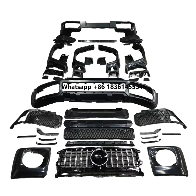 

For G-Class W464 G350 G500 G550 Modified Babos Front Bumper Grille Wheel Arches Rear Bumper Surround Suitable