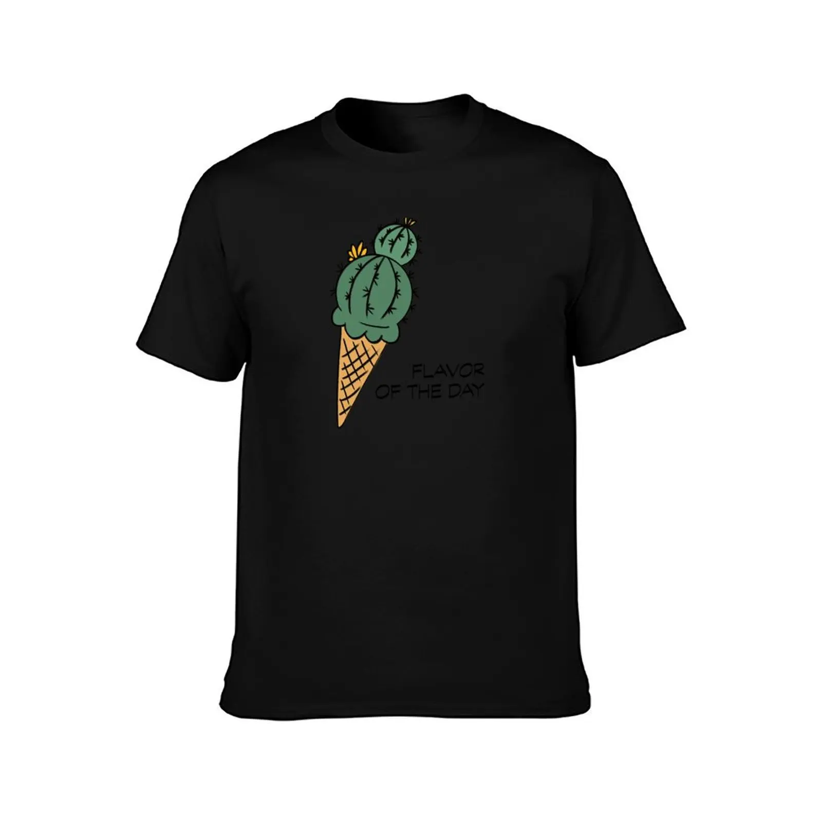 Cactus Ice Cream T-Shirt sports fans vintage clothes men workout shirt