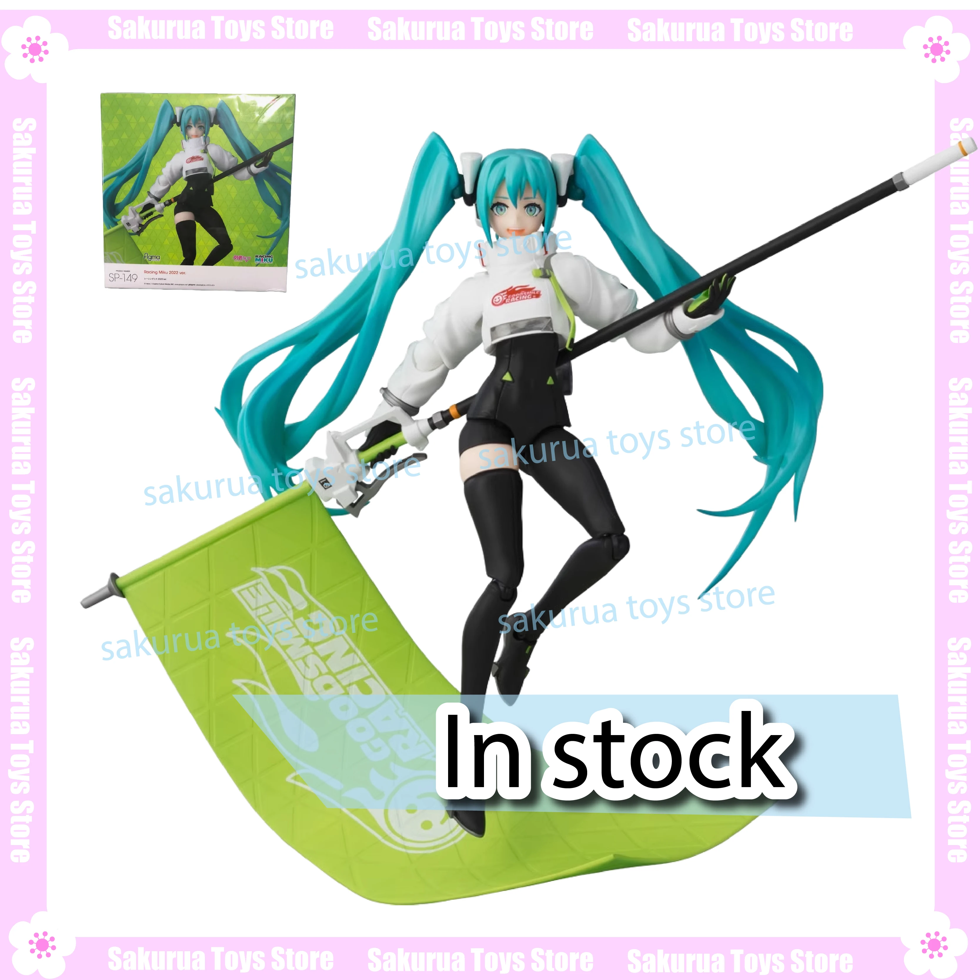 

В наличии GSC Figma Miku GT Project 2022, гоночное будущее, оригинальные фигурки, периферийные украшения, пейзажные фигурки, коллекция