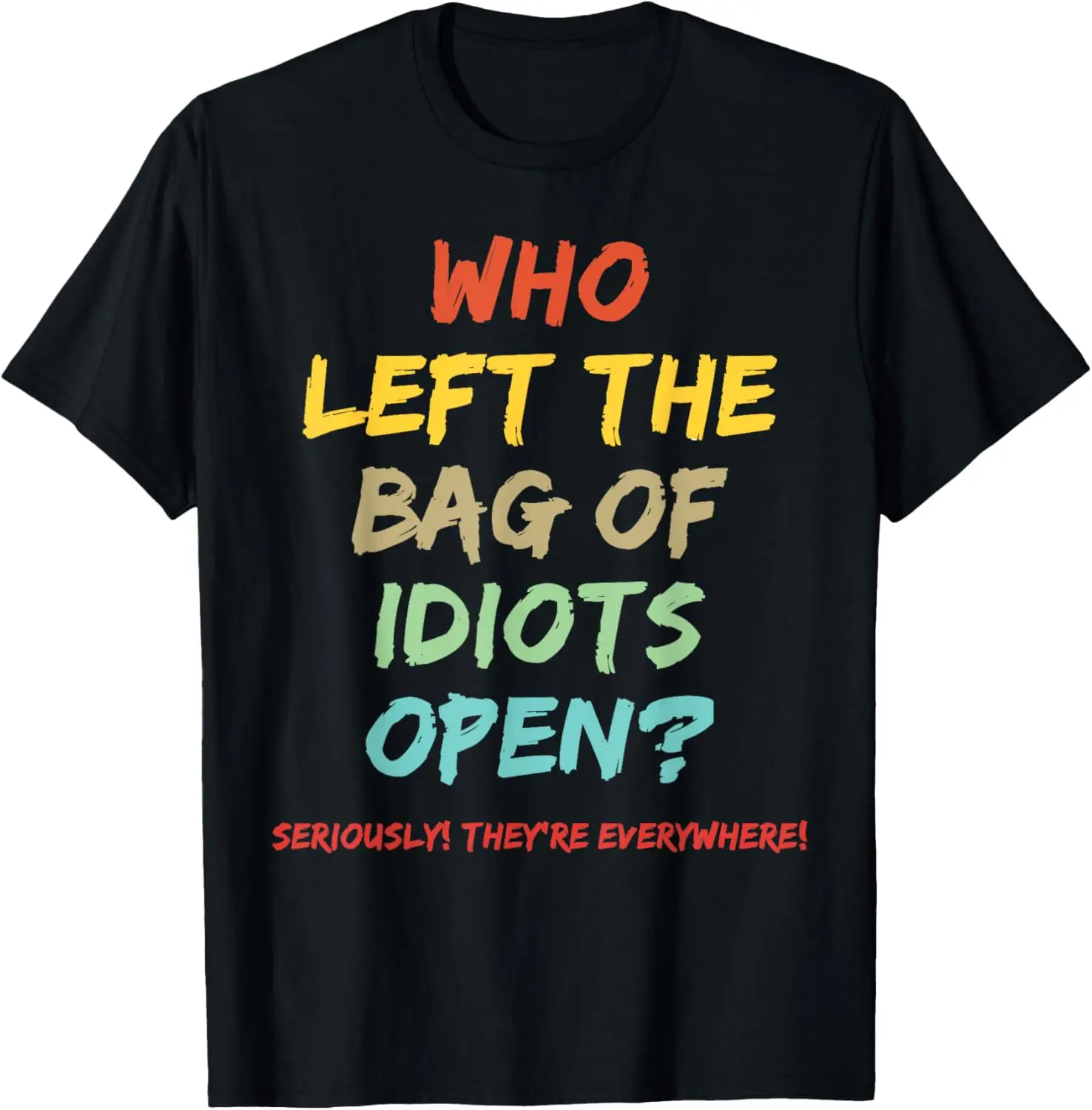 

Кто левая сумка от idiots open Серьезно! Футболка