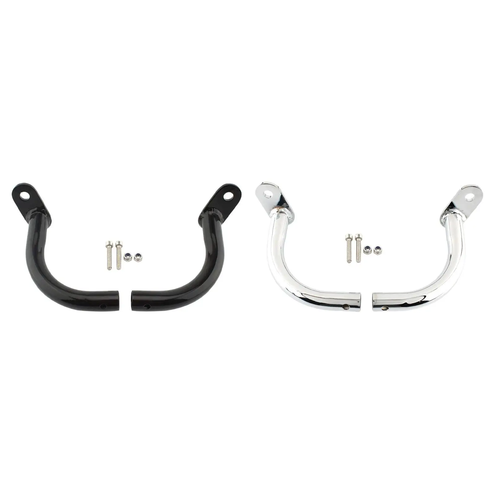 Saddle Bag Guard Support Bracket 2 Pieces Spare Parts for Davidson Touring 93-13 Sturdy Accessory Professional Lightweight