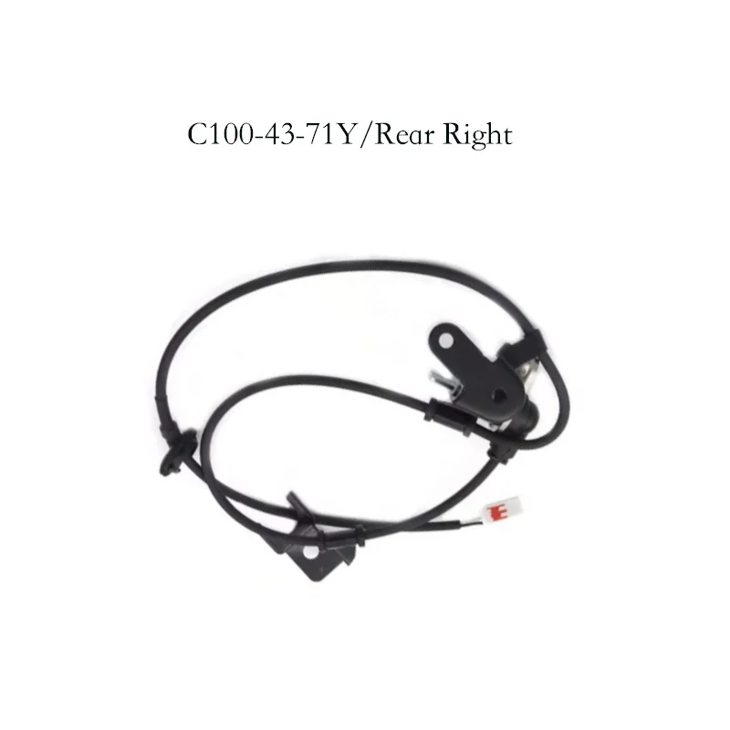 

10pcs C100-43-71Y C100-43-72Y New Front Rear ABS Wheel Speed Sensor For Mazda