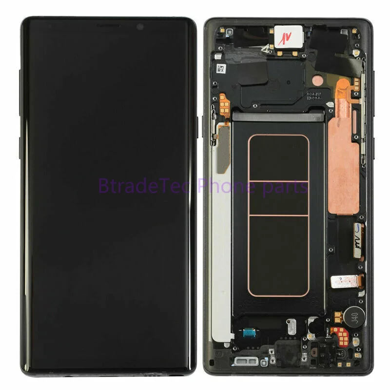 OEM AMOLED For Samsung Galaxy Note 9 LCD Screen Digitizer±Frame Replacement Part