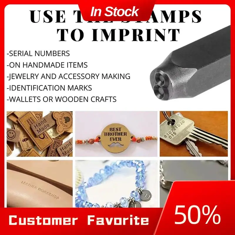 

AT03 Набор для штамповки верхних стальных номеров и букв — идеальный набор инструментов для штамповки металла в ювелирных изделиях и изделиях из кожи