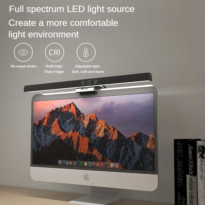 

Desk light Asymmetrical Computer Display Screen Hanging Lights Fill Led Intelligent Eye Care Office PC Laptop Reading Desk Lamps