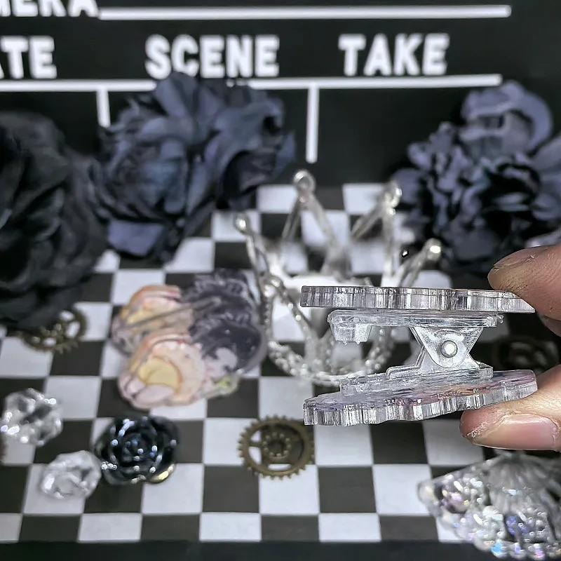 Зажим для переплета Jujutsu Kaisen Gojo Satoru, аниме, тестовый зажим для бумаги, забавный школьный переплет, кавайные украшения, зажимы для канцелярских принадлежностей