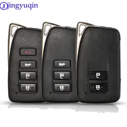 jingyuqin Remote 2 3 4 Buttons Key Case For LEXUS ES350 IS/ES/GS/NX/RX/GX GS300 GS350 IS250 ES250 NX200 Smart Car Key Shell