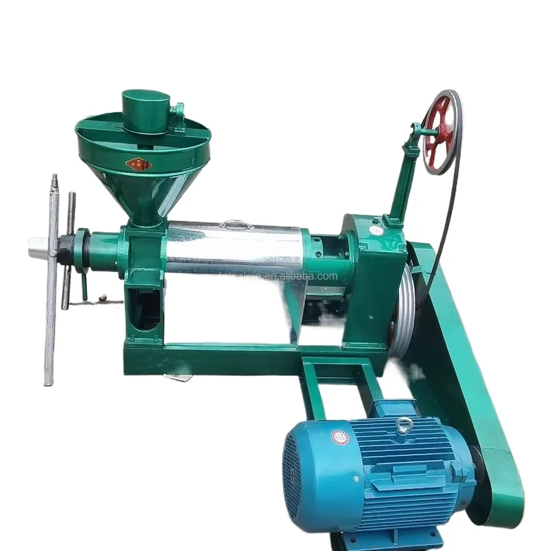 

Small household spiral oil press/commercial high-yield oil press/soybean coconut peanut oil press equipment