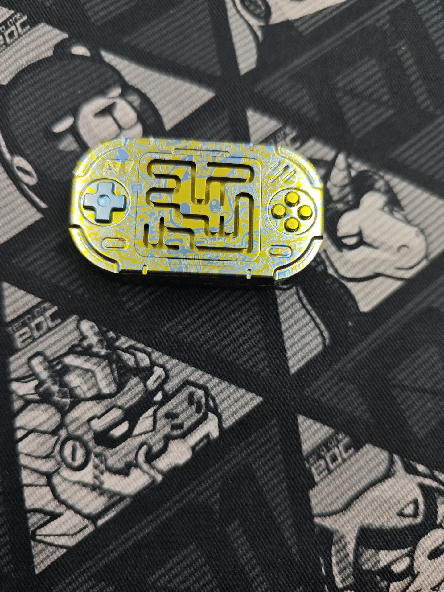 FK 01EDC No. 9 game base shell, titanium color