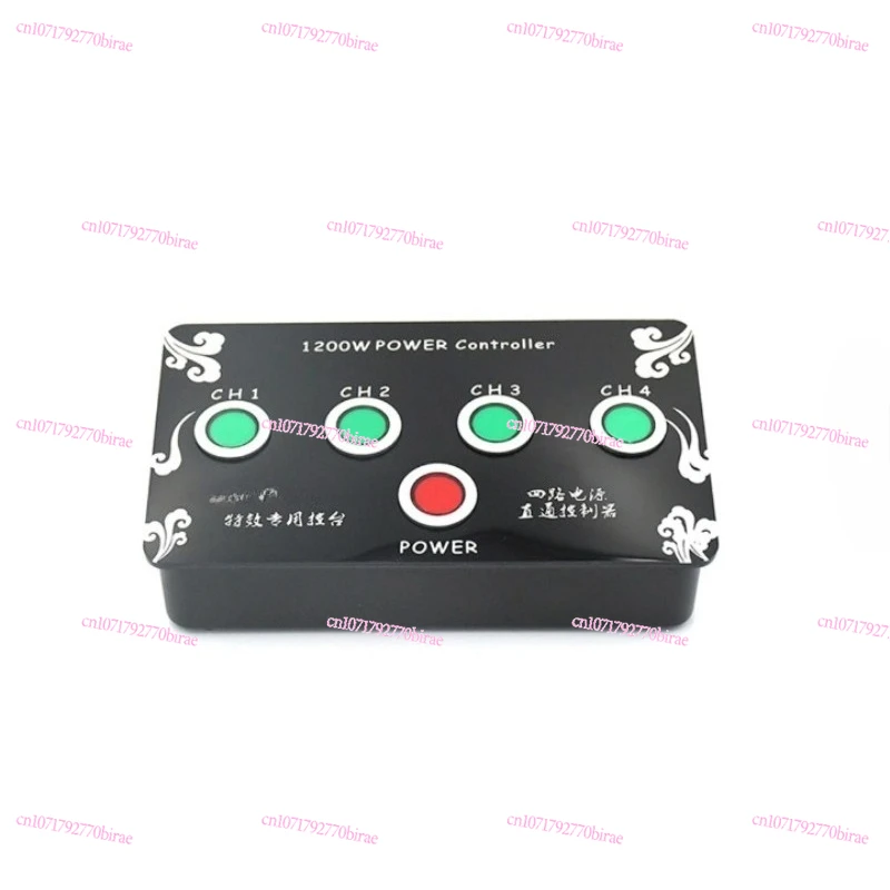 

Single Trigger Pull Box Dj Stage Light Controller 4 Channel Mini Red Soloflash Button Effects Console