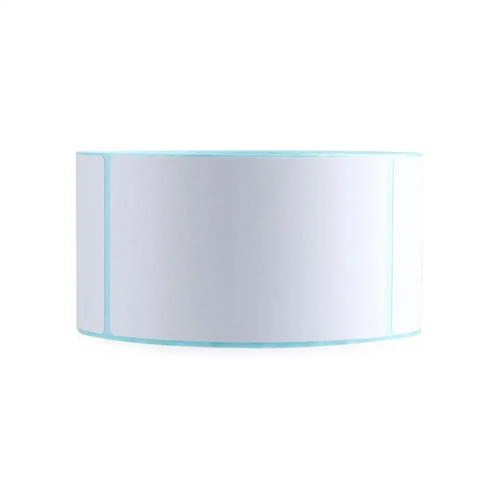 Convenient Blank Tag Supermarket Price Waterproof Thermal Sticker Adhesive Paper Package Label