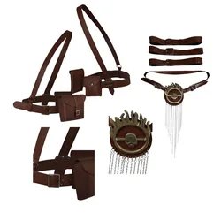 Furiosa Cosplay Belt Waistband Waist Badge Props Gifts Adult Women Fantasy Halloween Carnival Party Costume Accessories