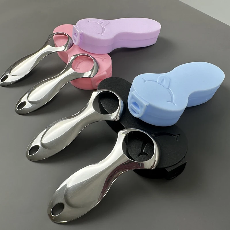 

Mini Metal Tongue Scraper Cleaner Brush Tool For Adults Dental Bad Breath Mouth Cleaning Oral Care