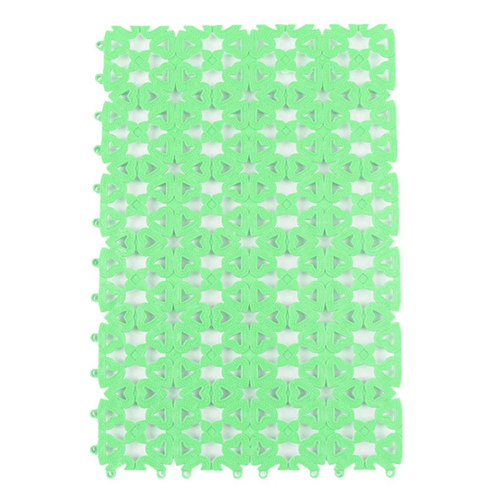 

4pcs Rabbit Cage Mat Premium Plastic Non-Slip Breathable Hollow Cage Pad For Dog Puppy Rabbit Pet Supplies