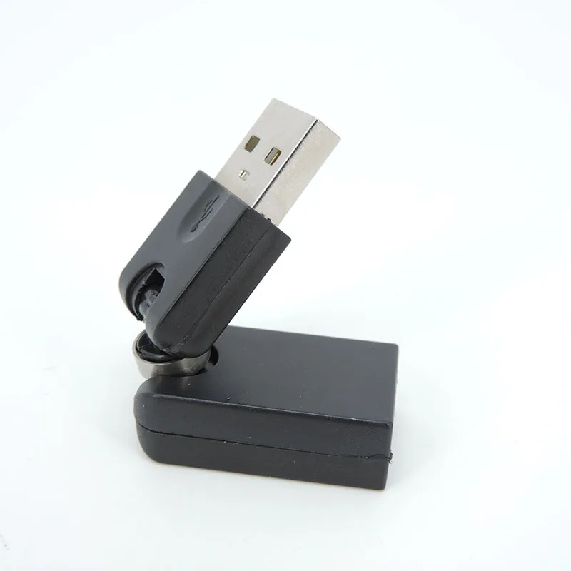 10pcs Flexible Twist Angle 360 Degree Rotating USB A 2.0 male to female Adapter Converter for cable extension connector